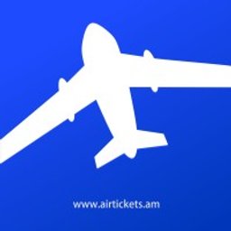 Логотип: AirTickets.am ∙ Worldwide air tickets and hotels platform