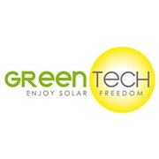 GreenTechSolar վերականգնվող էներգիա - լոգոտիպ