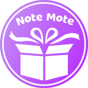 Note Mote նվերների խանութ - լոգոտիպ