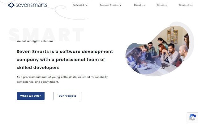 Скриншот сайта 7smarts.com