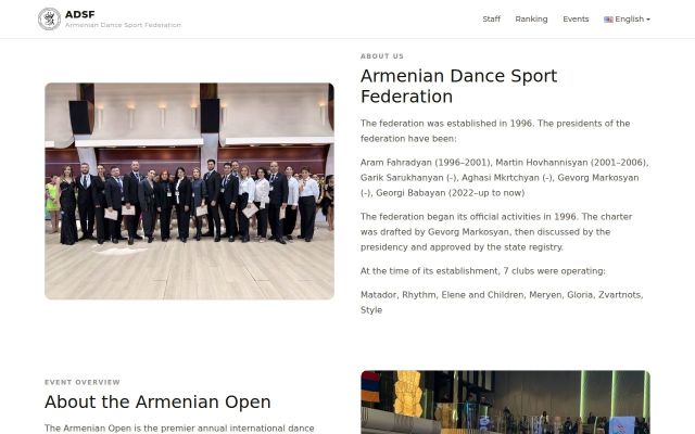 adsf.am - էկրանի պատկեր