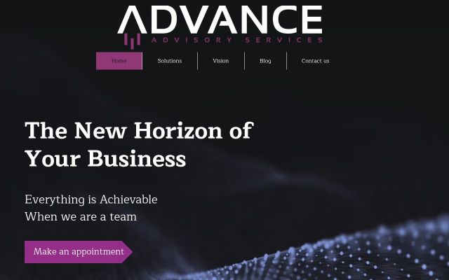 advanceadvisory.am - էկրանի պատկեր