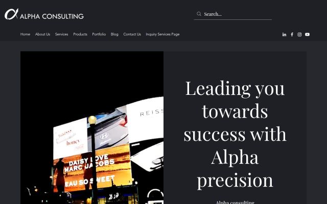 alphaconsulting.am - էկրանի պատկեր