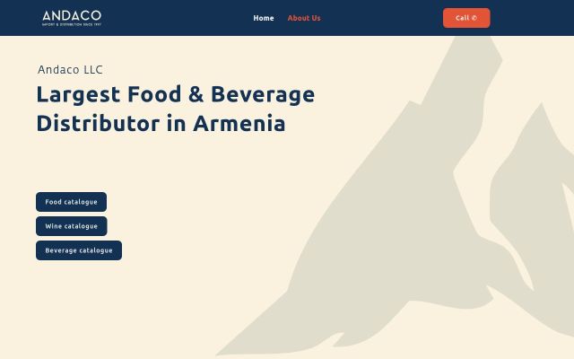 andaco.am - էկրանի պատկեր