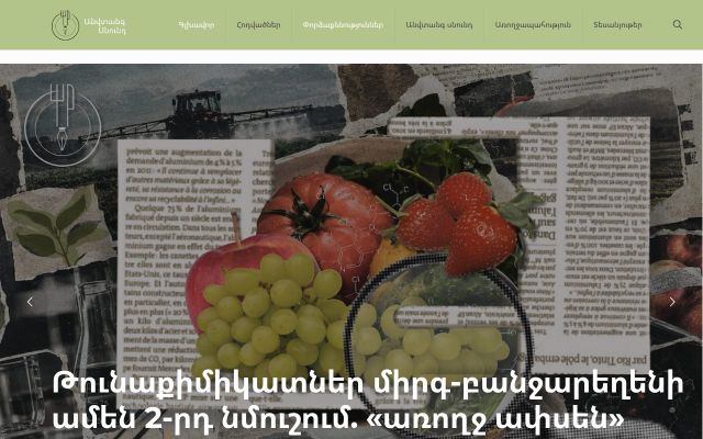 anvtangsnund.am - էկրանի պատկեր