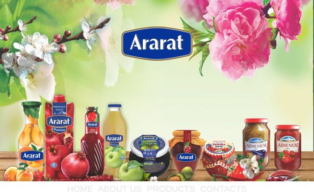 Screenshot of araratjuice.am