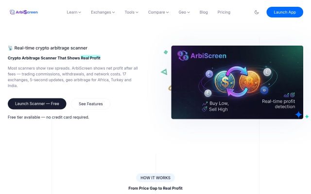 Screenshot of arbiscreen.com