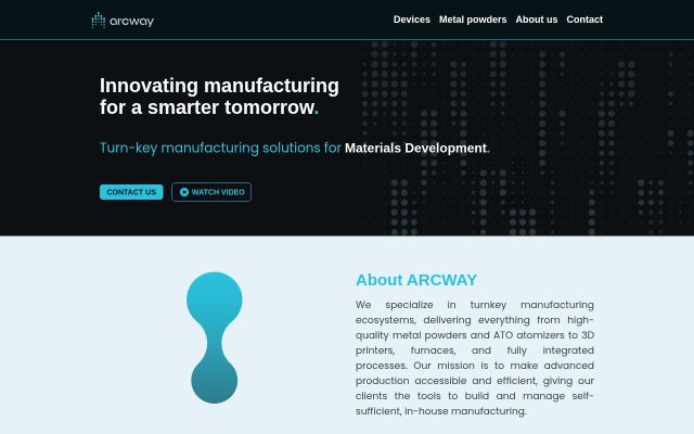 arcway.am - էկրանի պատկեր