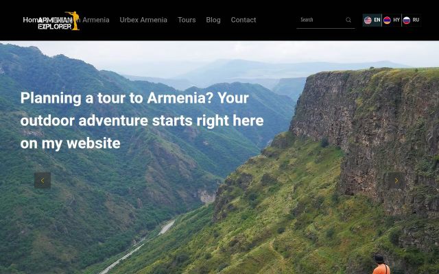 armenianexplorer.com - էկրանի պատկեր