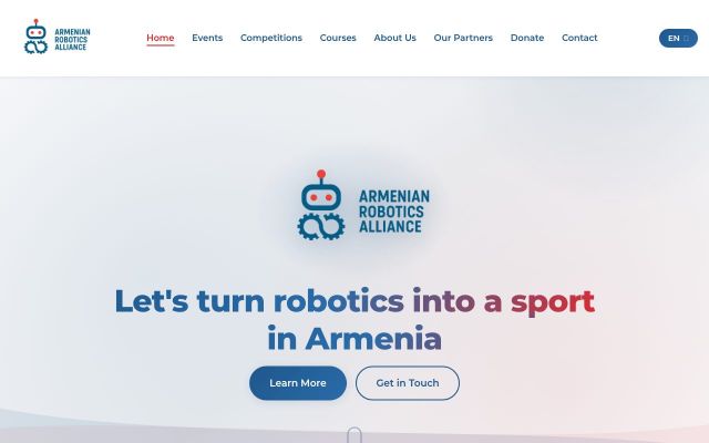 armenianroboticsalliance.am - էկրանի պատկեր