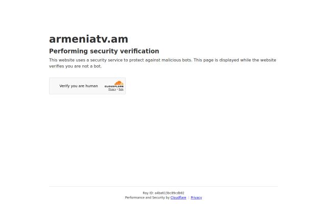 armeniatv.am - էկրանի պատկեր