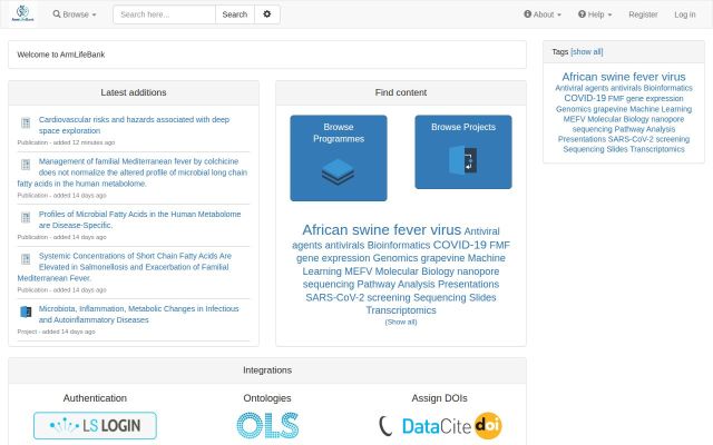 Screenshot of armlifebank.am