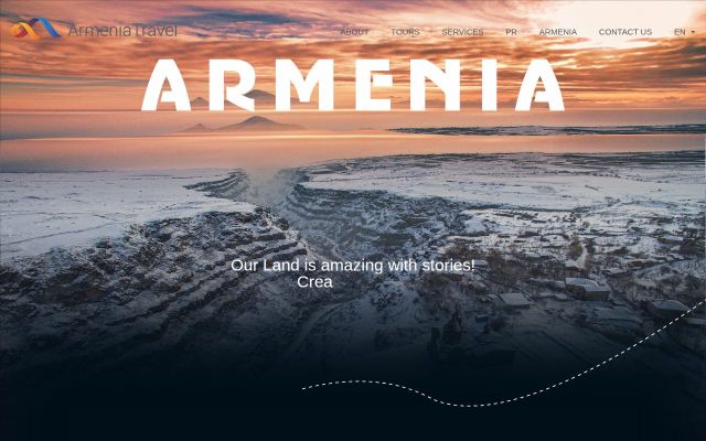 armtravel.am - էկրանի պատկեր