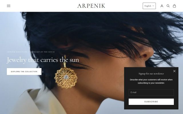 arpenik.am - էկրանի պատկեր