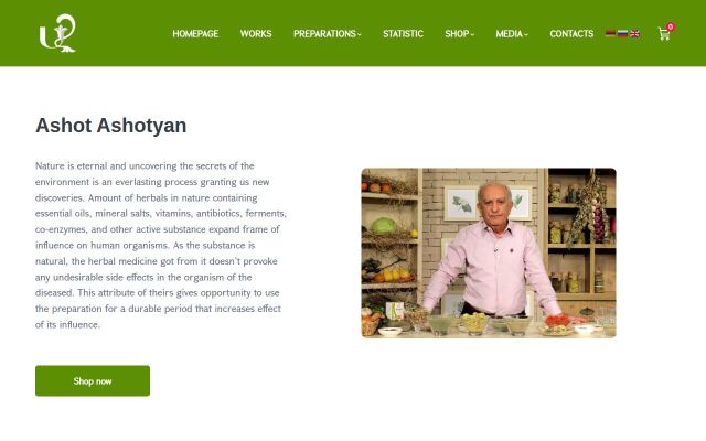 ashotyan.com - էկրանի պատկեր