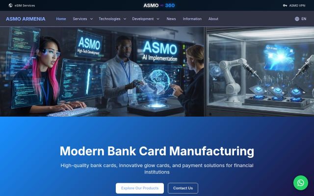 asmo.am - էկրանի պատկեր