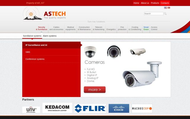 Скриншот сайта astech.am