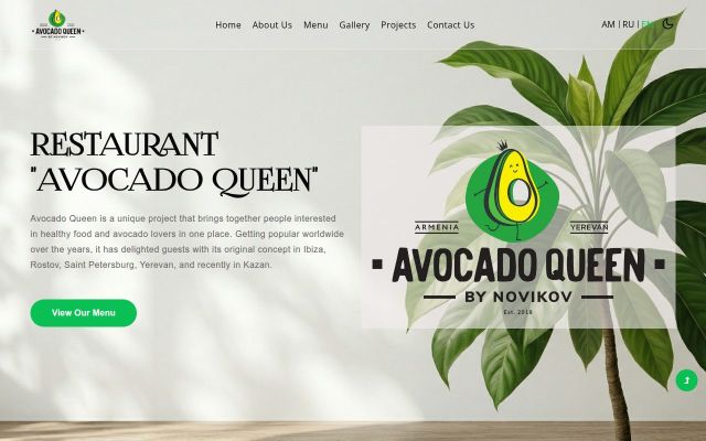 avocadoyerevan.am - էկրանի պատկեր