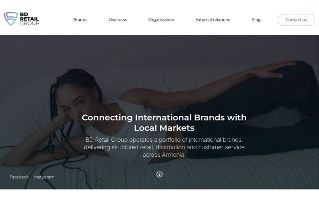 Скриншот сайта bdgroup.am