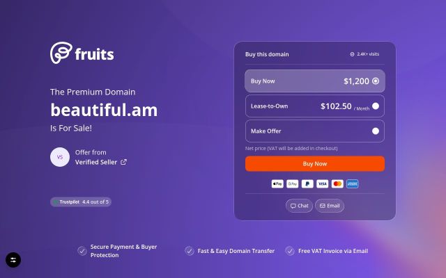beautiful.am - էկրանի պատկեր