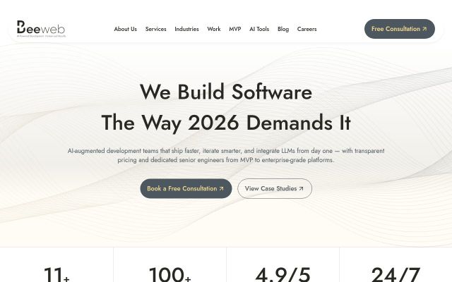 Screenshot of beewebsystems.com