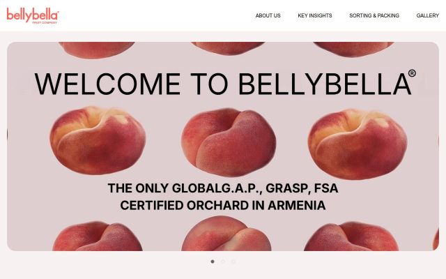 bellybella.am - էկրանի պատկեր
