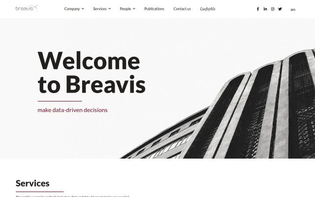 breavis.com - էկրանի պատկեր