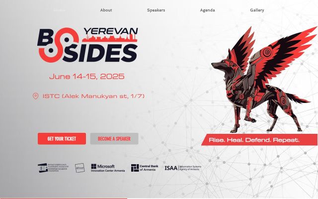 bsides.am - էկրանի պատկեր