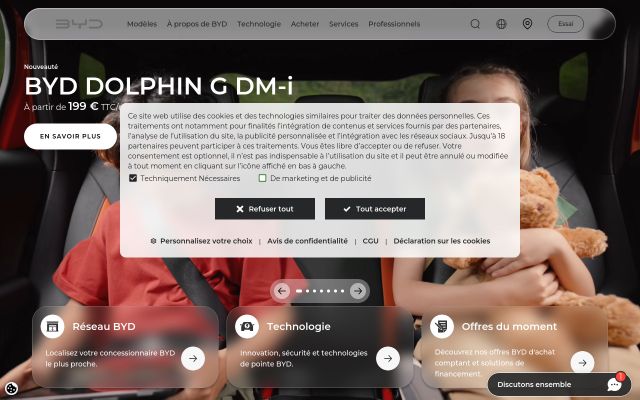 byd.com — էկրանի պատկեր