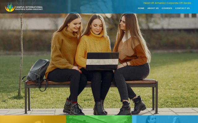 campusinternational.am - էկրանի պատկեր