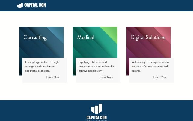 Screenshot of capitalcon.am