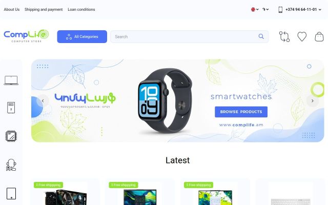 Screenshot of complife.am