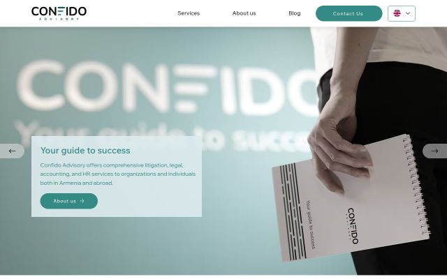 confido.am - էկրանի պատկեր