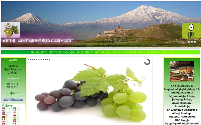 coreese.am - էկրանի պատկեր
