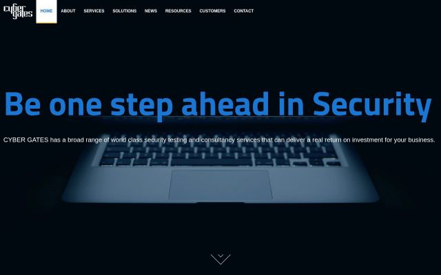 Screenshot of cybergates.org