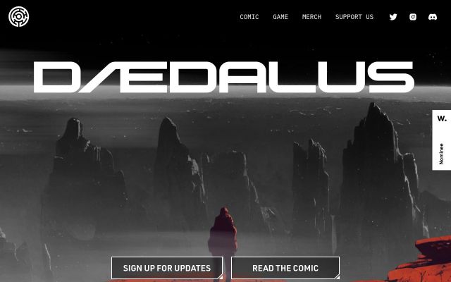 daedalus.am - էկրանի պատկեր