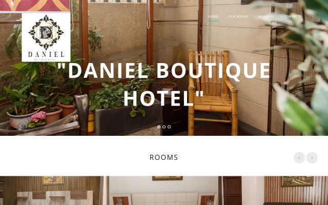 danielhotel.am - էկրանի պատկեր