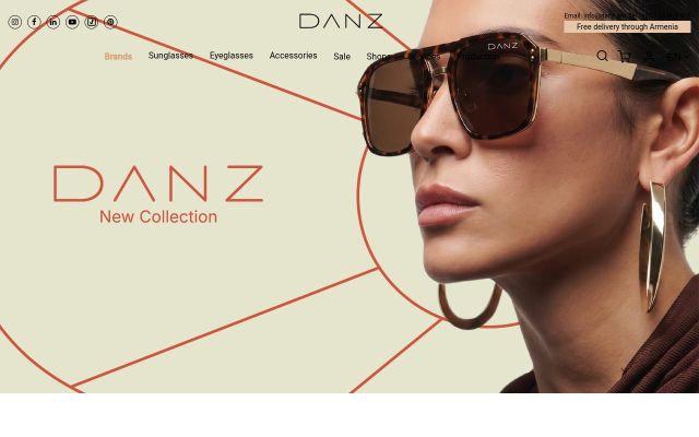 Скриншот сайта danz.am