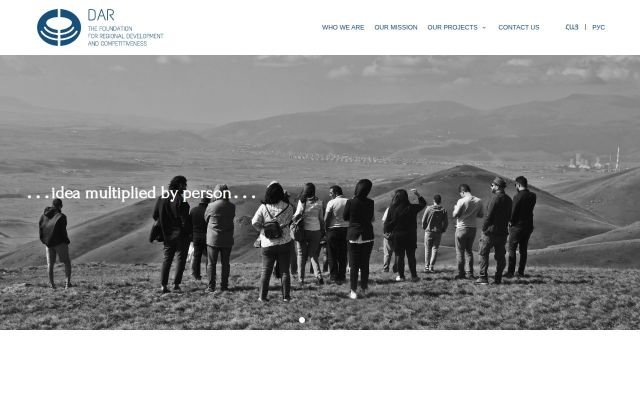 darfoundation.am - էկրանի պատկեր