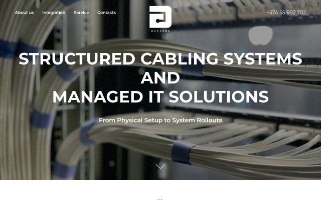 datacom.am - էկրանի պատկեր