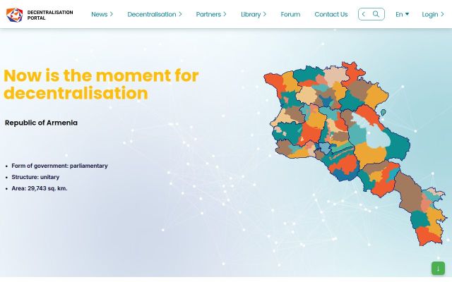 decentralization.am - էկրանի պատկեր