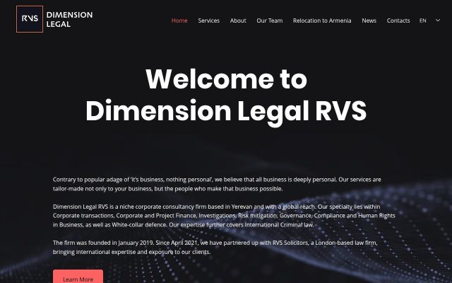 dimensionlegalrvs.com - էկրանի պատկեր
