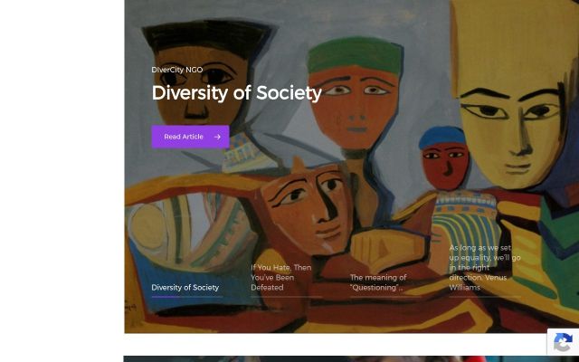 divercity.am - էկրանի պատկեր