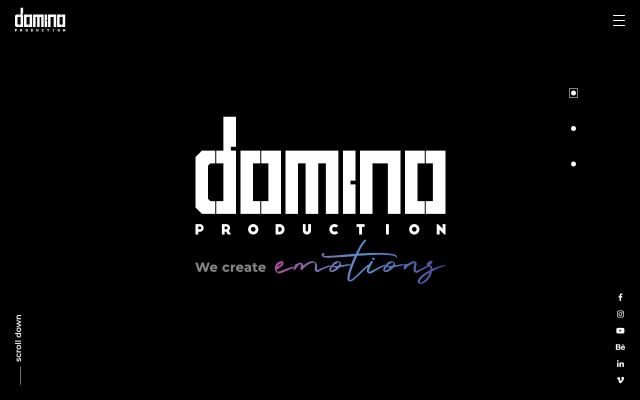 dominoproduction.ae - էկրանի պատկեր