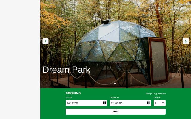 dreampark.am - էկրանի պատկեր