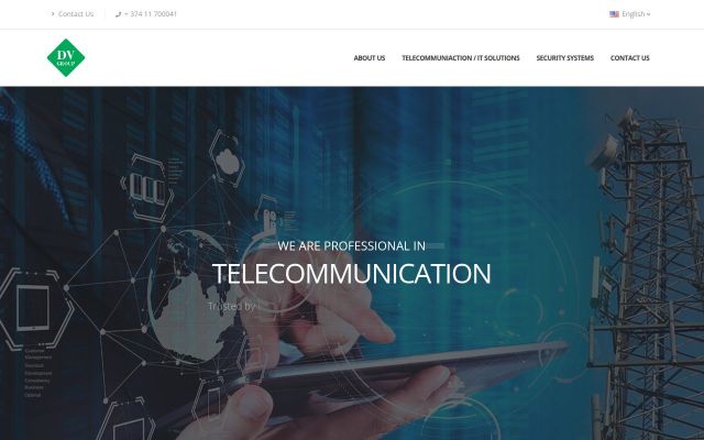 dvgroup.am - էկրանի պատկեր