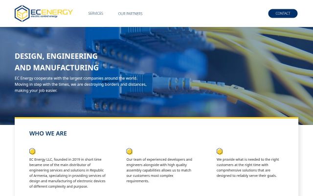 ecenergy.am - էկրանի պատկեր