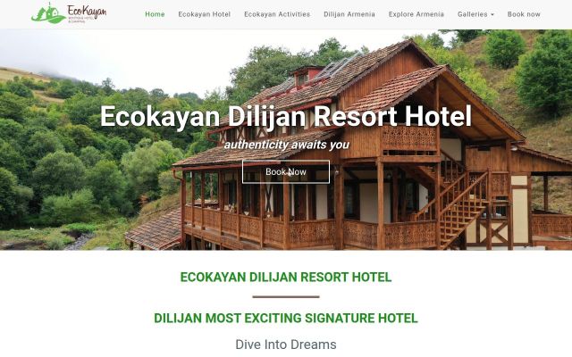 Скриншот сайта ecokayan.com