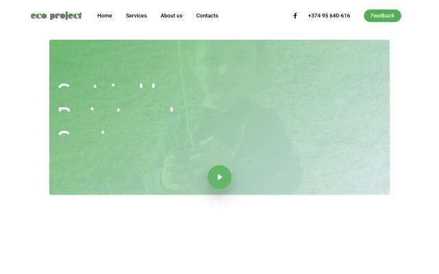 Скриншот сайта ecoproject.am