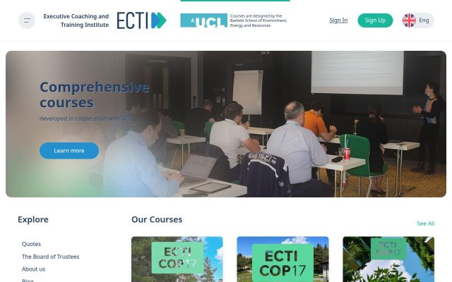 ecti.am - էկրանի պատկեր